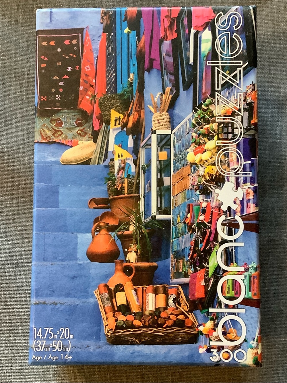 Buffalo Games 300 Piece Blue City of Morocco Jigsaw Puzzle 🧩